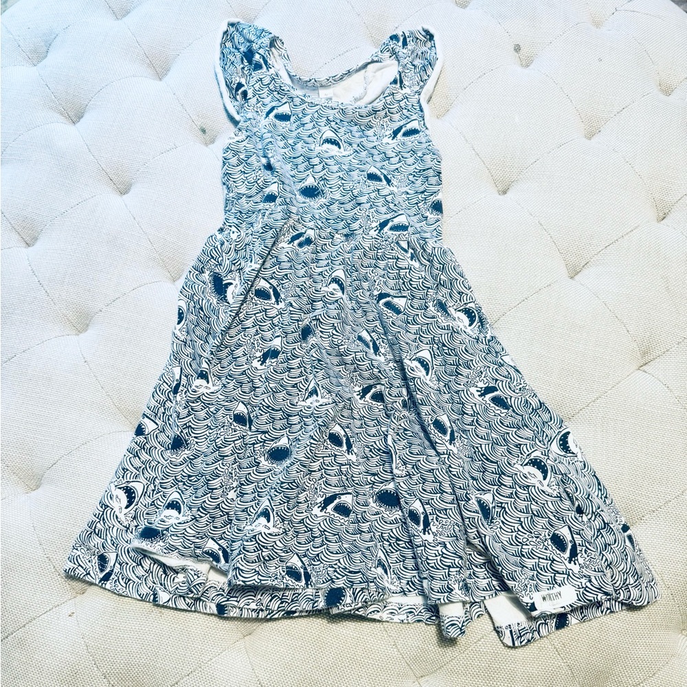 Worthy Threads Shark dress size 4T